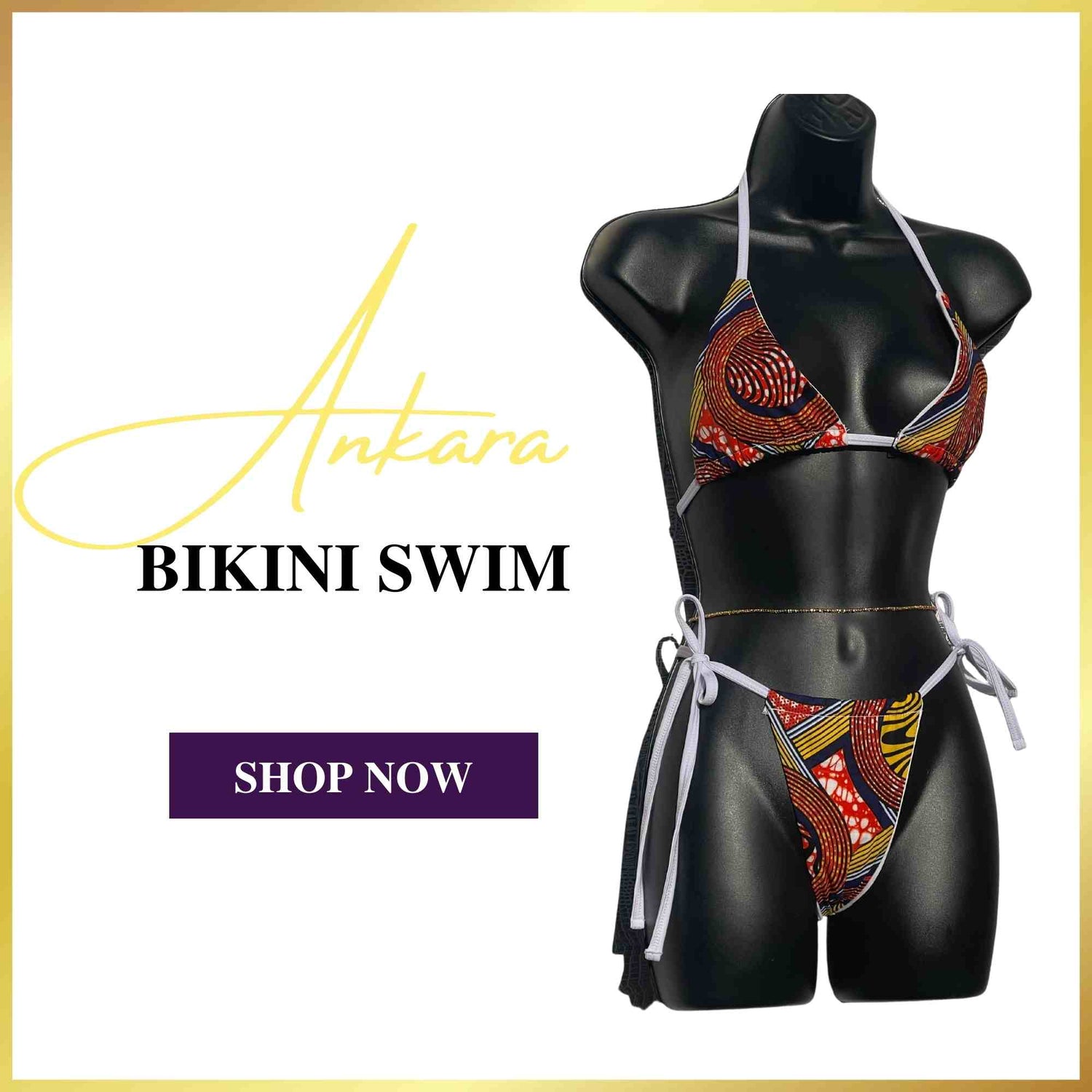 Ankara Bikini Swimsuit